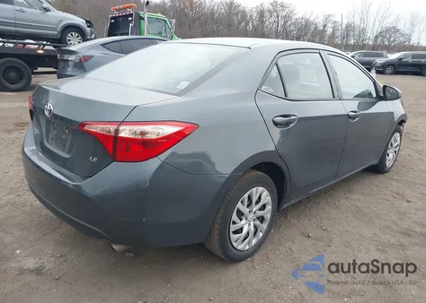 2018 Toyota Corolla Le из США, поврежденный, VIN 2T1BURHE3JC039206